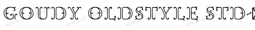 Goudy Oldstyle Std字体转换